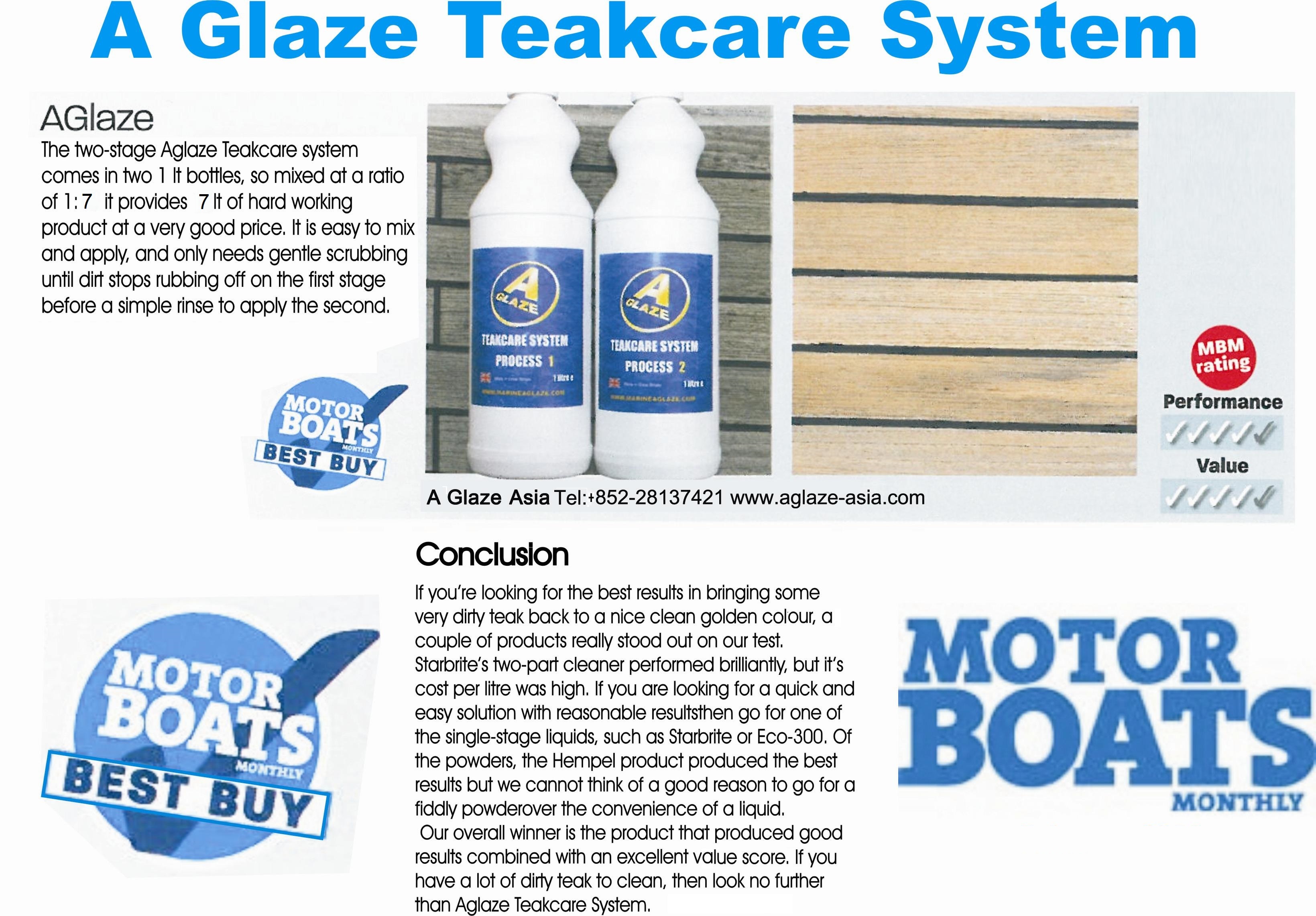 Teak care test winner