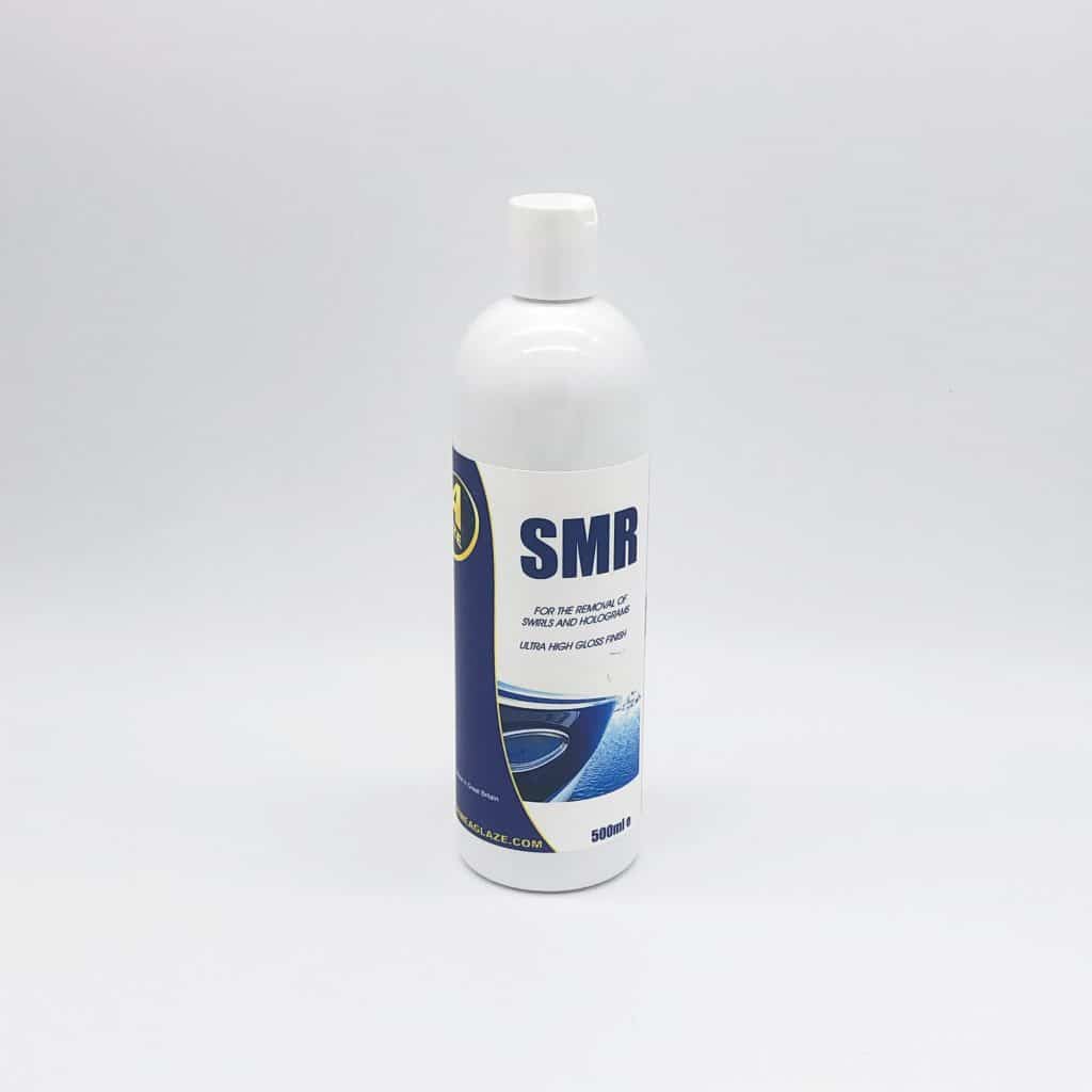 SMR which stands for ''Swirl Mark Remover'' is excellent for polishing out any swirl marks you may have on the vessel