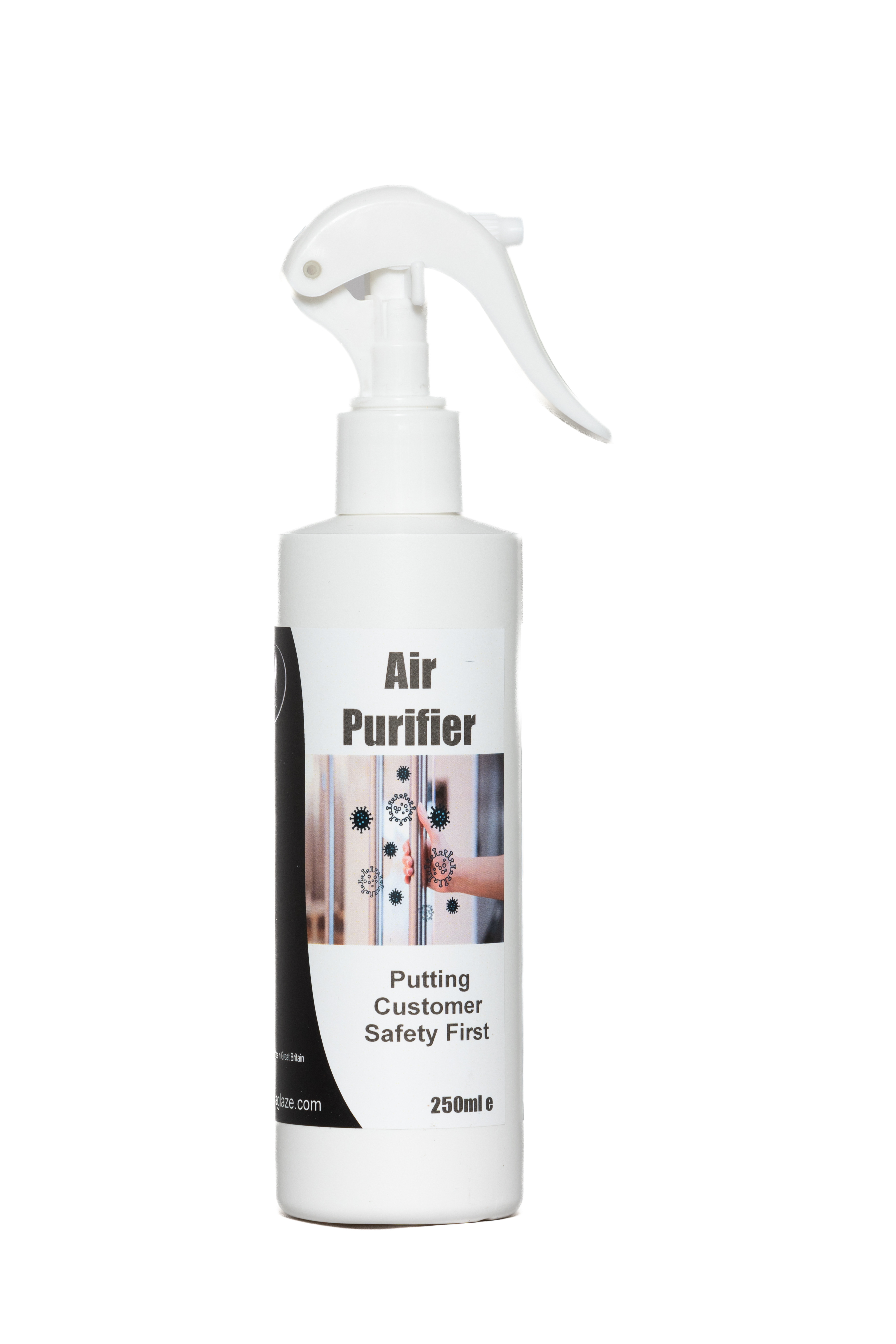 AGlaze All Surface Sanitiser suitable for disinfecting and protecting any hard surface, fabrics and textiles and air-conditioning systems and filters