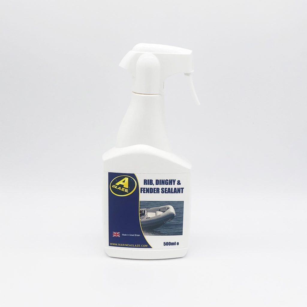 Apply to Dinghies or Ribs, A Glaze Dinghy Sealant helps reduce staining. Dinghy Sealant is a recommended product from Inflatables manufacturers.