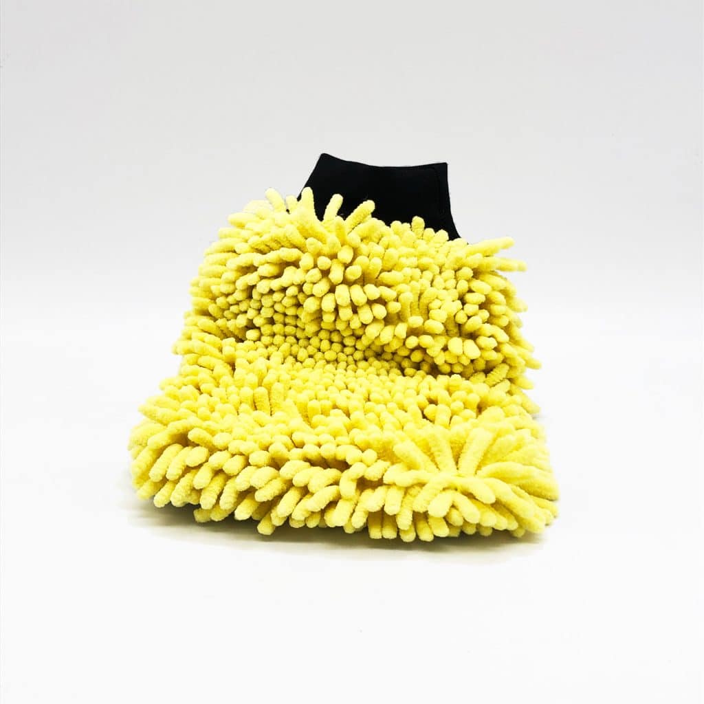 n alternative to the traditional sponge, the noodle wash mitt fits over the hand like a glove. 