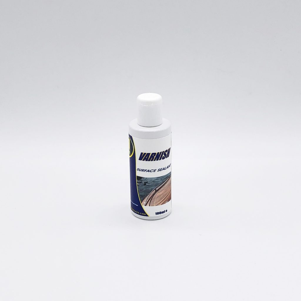 Our specially formulated Varnish Sealant has been manufactured to seal any varnished areas on boats. Protection against the UV elements as well as salt and will protect the finish.